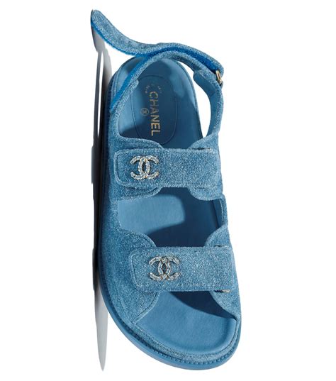 sandali di raso modello chanel|Chanel kid sandals.